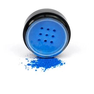 Neon UV Blue Blacklight Glow in the Dark Eyeshadow Loose Powder FACTORY SEALED